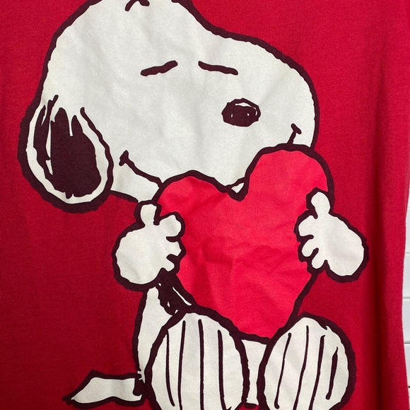 PRELOVED ADORABLE SNOOPY LOVE T-SHIRT SMALL - Picture 3 of 7